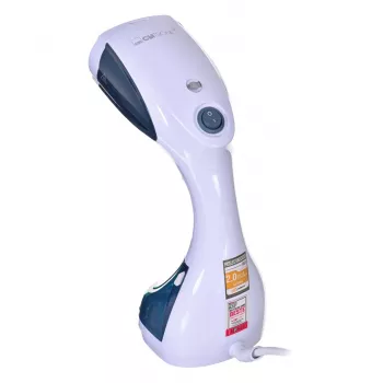 Ručný parný hladič CLATRONIC DB 3717 — 1100 W, nádrž 200 ml, ~20 g/min pary, keramická žehliaca plocha
