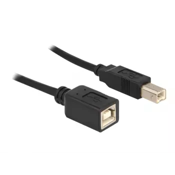 USB kábel DeLOCK USB2.0-B 2 m USB B čierny