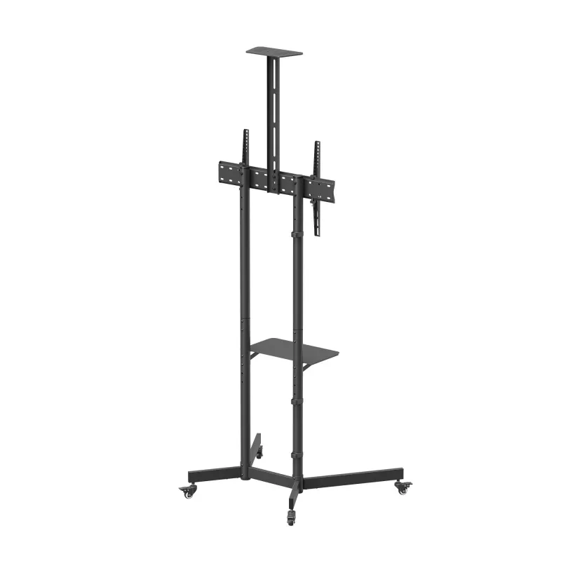 Nástenný držiak SBOX FS-401-2 pre 37–70 palcové displeje, nosnosť 45 kg, doska 600×400 mm