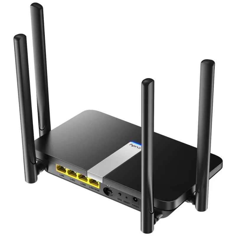 Cudy LT500 WLAN router Fast Ethernet dual-band (2,4 GHz / 5 GHz) 4G čierny