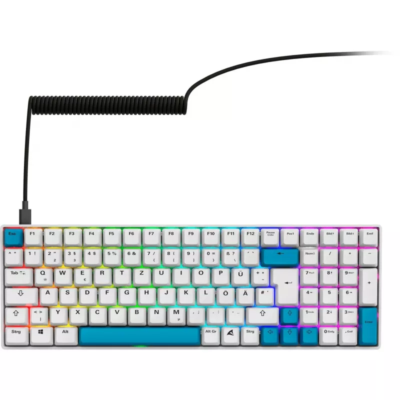 Herná klávesnica Sharkoon SGK50 S2 Mechanical QWERTZ Wireless