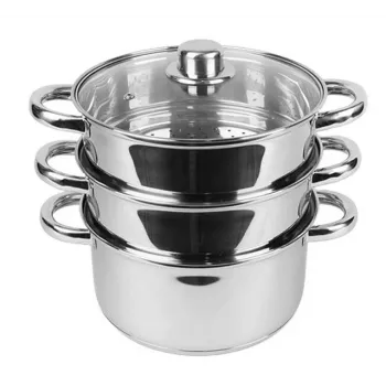 Elektrický parný hrniec Maestro MR-2900-18 1500 W vertikálna para, 18 cm hrniec, 2 l, nerez & sklo, vhodný na indukciu