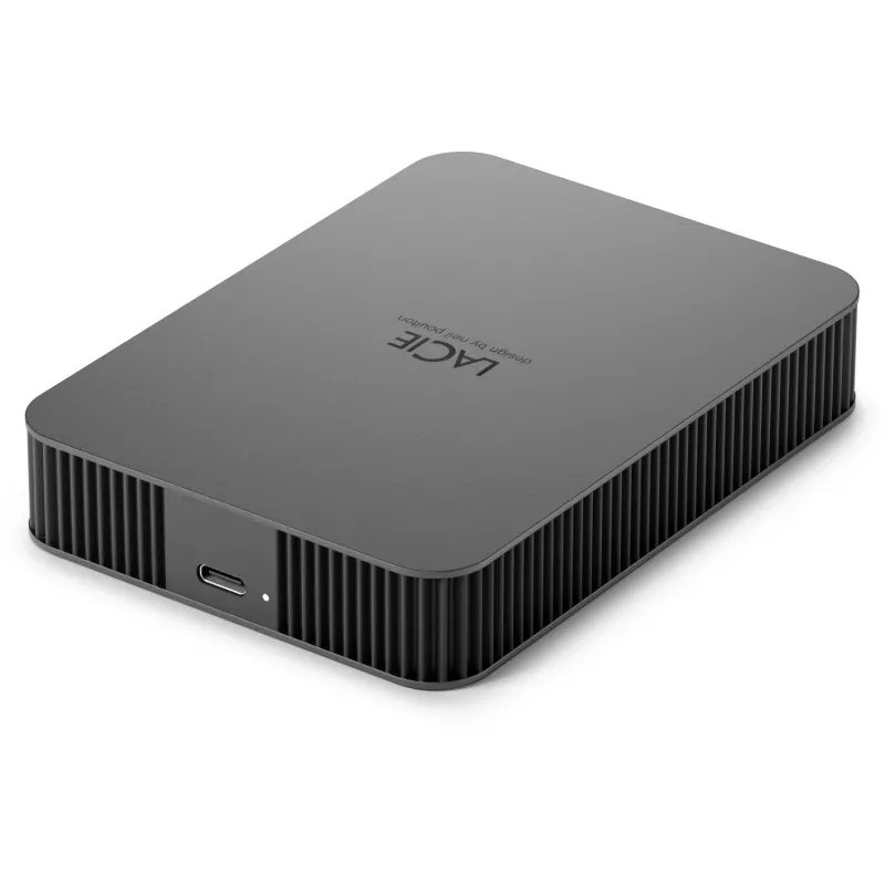LaCie Mobile Drive Secure 5TB prenosný externý pevný disk 2,5 inch Mac & PC Space Grey služba obnovy dát (STLR5000400)