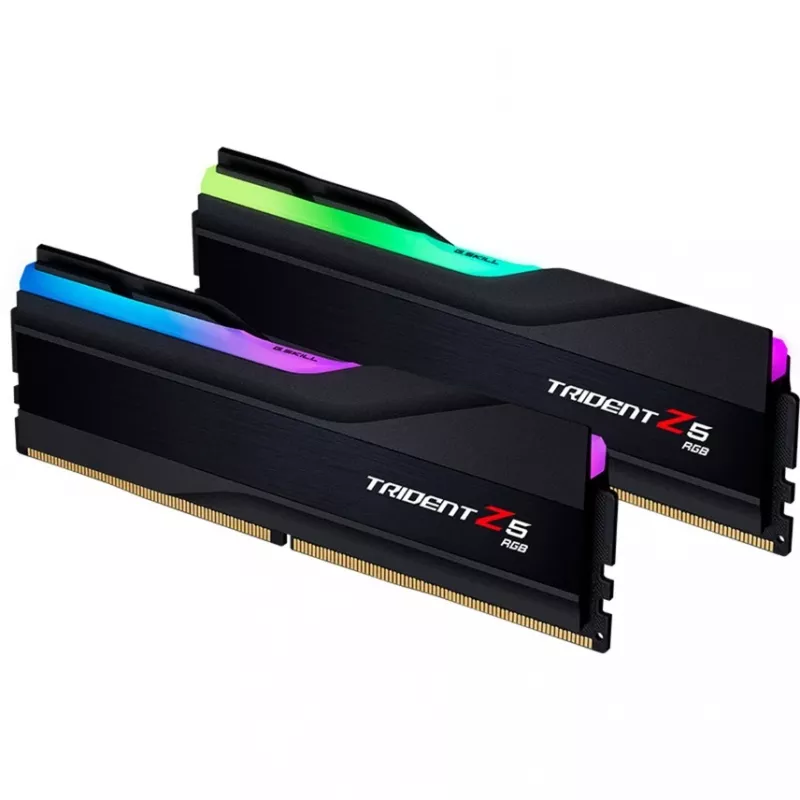 G.Skill Trident Z5 RGB - DDR5 - Kit - 32 GB: 2 X 16 GB - DIMM 288-pin - 6000 MHz / PC5-48000 - nebufferovaná