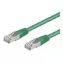 Wentronic Goobay CAT 5e patch kábel, SF/UTP, zelený, 5 m - CCA medená zmes (68046)