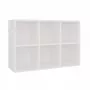 MALAX MINI 2X3 biela regál