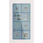 MDT KNX sklenený dotykový Smart Plus 6 palcov BE-GTSP6TW.01S (BE-GTSP6TW.01S)