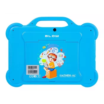 Tablet BLOW KidsTAB10 10,1 palca Full-Size tablet, 10,1 palca IPS 1200x1920, Android 12, 4 GB RAM, 64 GB eMCP, 4G (MicroSIM), 6000 mAh, Astral Blue