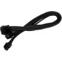 SilverStone SST-PP07-EPS8B predlžovací kábel z 8-pinového EPS na 4+4-pinový ATX/EPS, 0,3 m, čierny