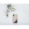 Puzdro na telefón man and wood pre iPhone XS Max — sivý oblek, čierna