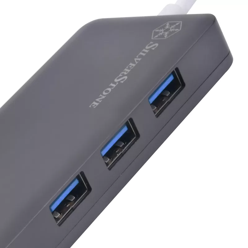 SilverStone SST-EP14C - USB 3.1 Type-C Gen1 na HDMI, 3x USB 3.1 Gen 1 Type-A, 1x USB 3.1 Gen 1 Type-C (PD 2.0 nabíjanie) (SST-EP14C)