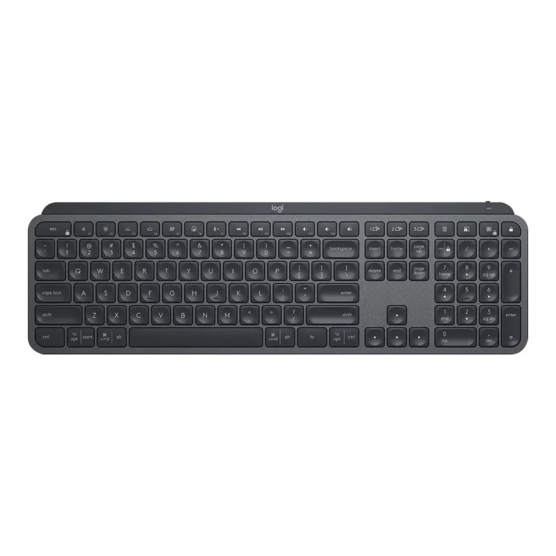 Logitech MX Keys Combo for Business – sada klávesnice a myši – podsvietená – bezdrôtová – Bluetooth LE – QWERTY – GB – grafitová