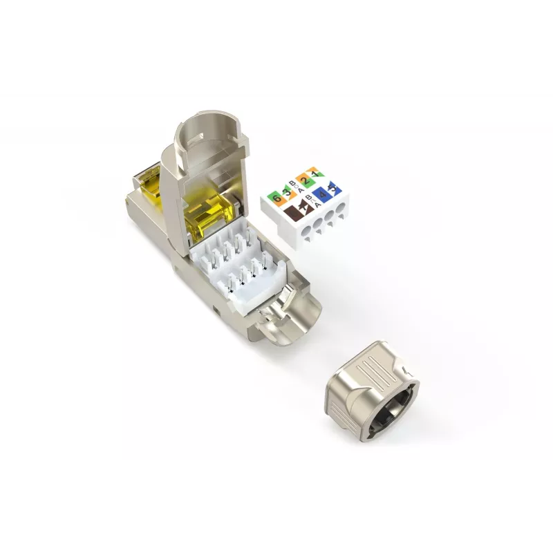 Digitus CAT 6A konektor samec DN-93638 AWG 22-27 podporuje až 4PPoE