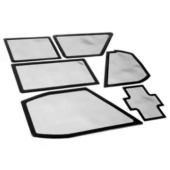 Protiprachový filter DEMCiflex 0476 pre NZXT Phantom 530, čierny, balenie 6 ks