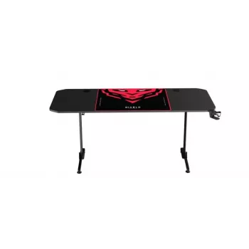 Stôl DIABLO CHAIRS X-Mate čierna obdĺžnikový uhlíkové vlákno 1600x750x755 mm