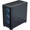 PC skriňa Silentware Flow 110 A-RGB čierna — Mid-Tower skriňa, bočný panel z tvrdeného skla