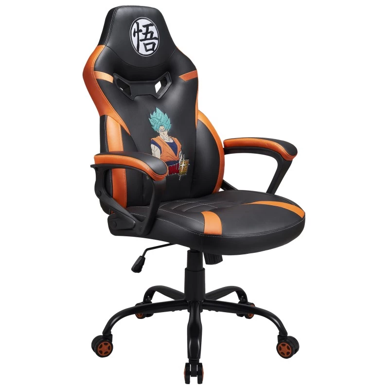 PC herná stolička Subsonic SA5573-D4 čalúnené sedadlo čierna oranžová