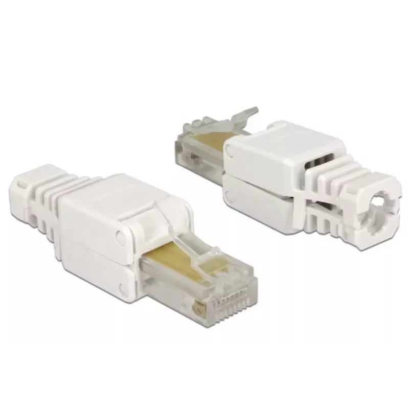 Káblový konektor DeLOCK 86415 RJ-45 biely