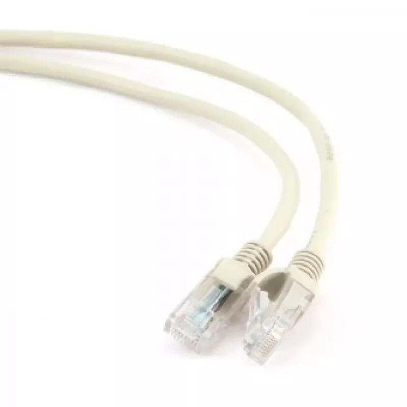 Sieťový kábel Gembird PP12-5M Cat5e, 5 m, RJ-45 na RJ-45, 10/100/1000Base-T(X), béžový