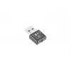 USB WLAN adaptér LANBERG NC-0300-WI, 2x interná anténa 2 dBi, USB 2.0, až 2400 Mbit/s, čierny