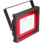 LED reflektor EUROLITE FL-30 SMD červená s krytím IP — kompaktný červený LED pracovný/priemyselný reflektor
