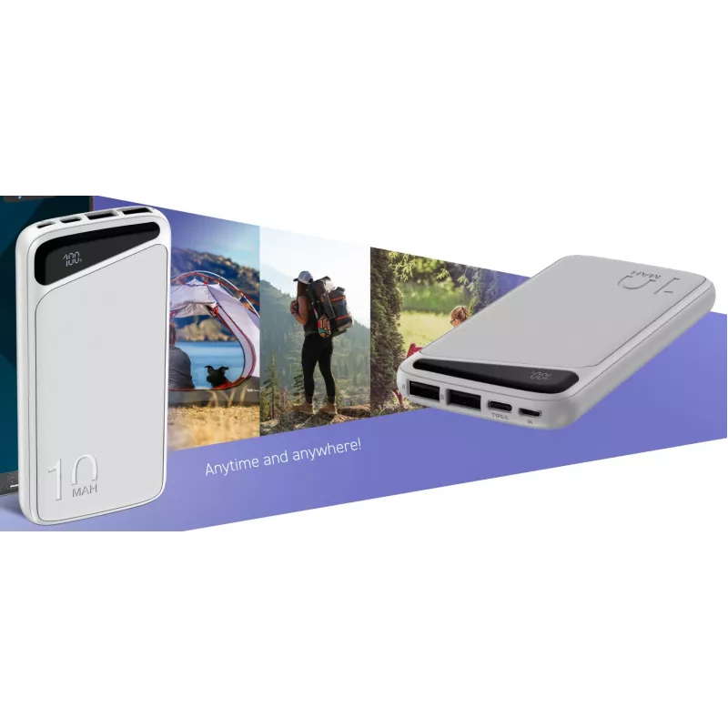 Prenosná powerbank Navitel PWR10 MX BIELA 10000 mAh