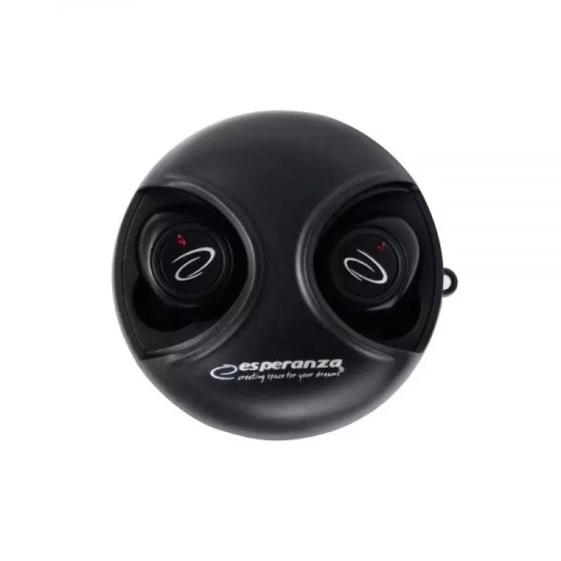 Esperanza EH228K slúchadlá/headset bezdrôtové in-ear hovory/hudba micro-USB Bluetooth čierne