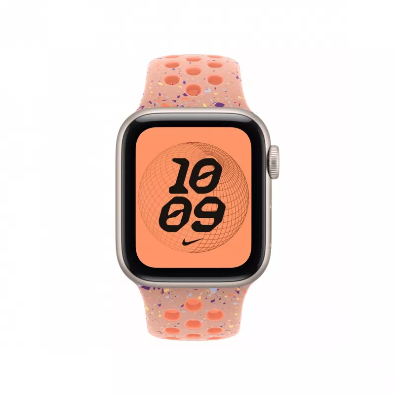 Apple MGA44ZM/A smart wearable remienok ružový hliník, fluoroelastomer