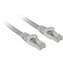 Sieťový kábel Sharkoon Patch SFTP RJ-45 Cat.7a 2 m sivý