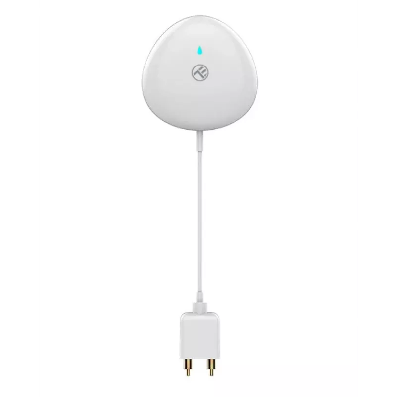 Senzor zaplavenia Tellur WiFi AAA biely – bezdrôtový detektor vody, na batérie (AAA)