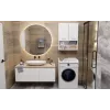 Top e shop POLA skrinka do práčovne pre práčku – biela