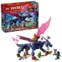 LEGO stavebnica NINJAGO 71842 Rontu majster drak — 381 dielov, 4 minifigúrky, výstavný model 130 mm