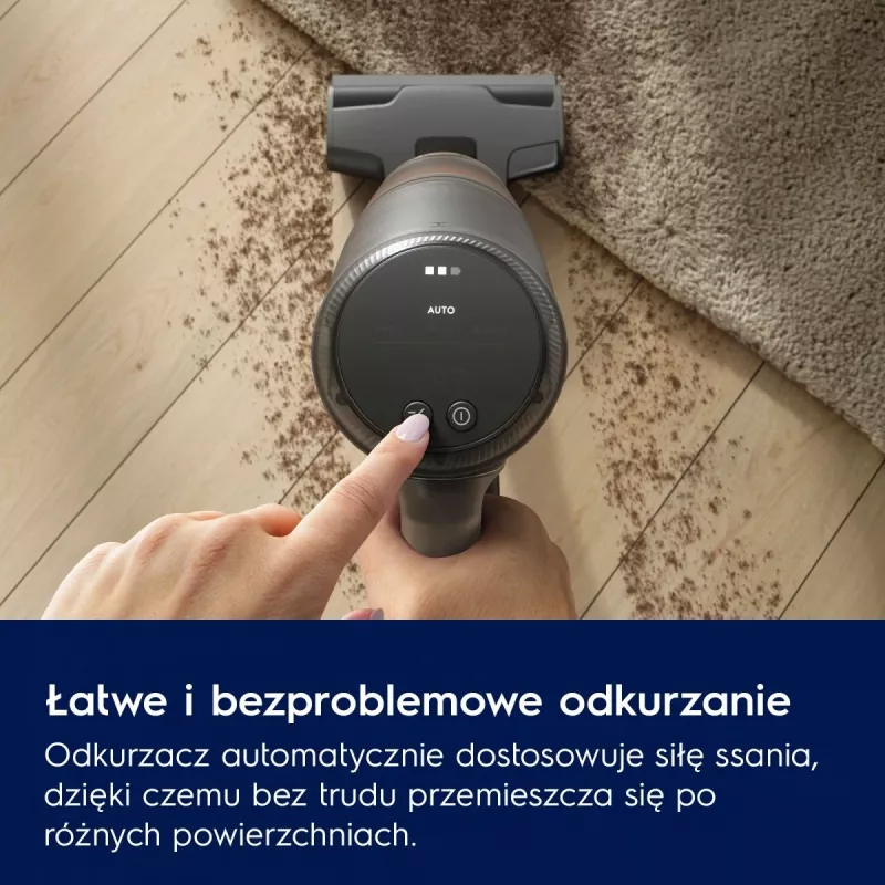 Electrolux EP82AB25UG tyčový vysávač/elektrická metla akumulátor suchý cyklónový bezvreckový 0,4 l 100 W sivá
