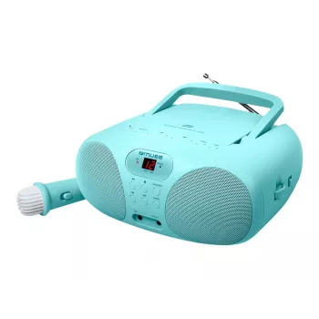 Muse MD-203 KB prenosný stereo systém analógový FM modrý