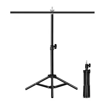 Stojan na pozadie Puluz PU3054B výškovo nastaviteľný 67 cm pre fotoateliér