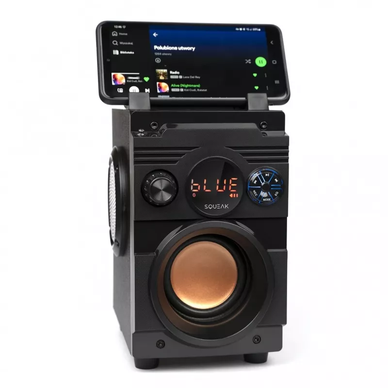 Squeak Bassblaster Bluetooth 5.1 reproduktor, FM rádio, MP3 prehrávač SQ1001