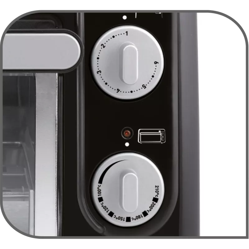 Hriankovač Tefal TL6008 2 plátky 1300 W hliník čierny