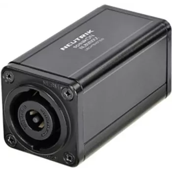NEUTRIK NL8MMXX - speakON priechodný adaptér 8-pólový pre predlžovanie káblov - v čiernej (NL8MMXX)