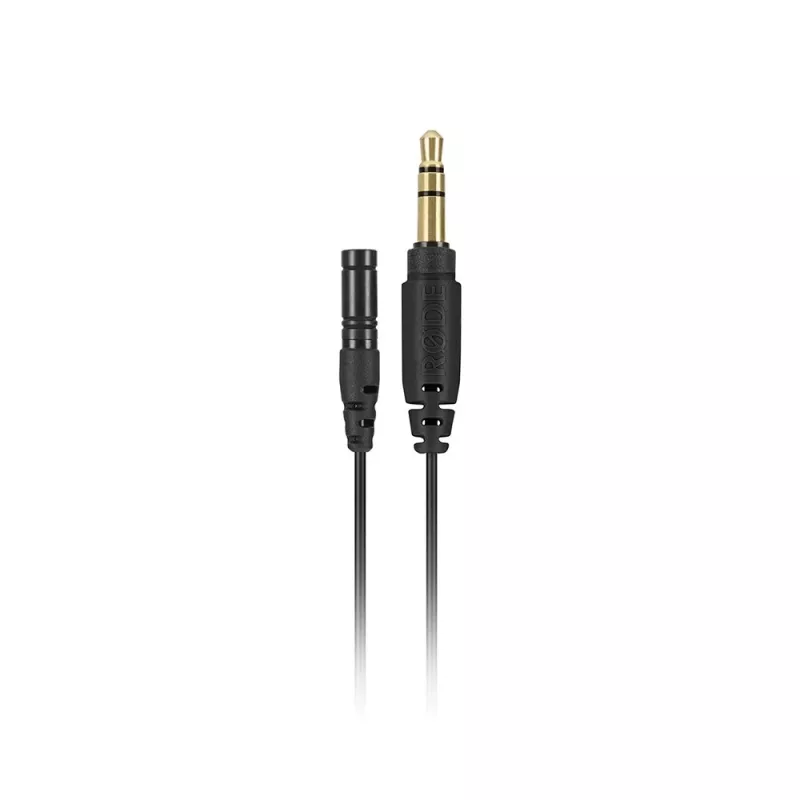 RØDE LAVALIER GO - mikrofón čierny, biely klipsový mikrofón