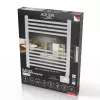 LED elektrický radiátor do kúpeľne | AD 7823 | radiátor | 400 W | biela | IP24