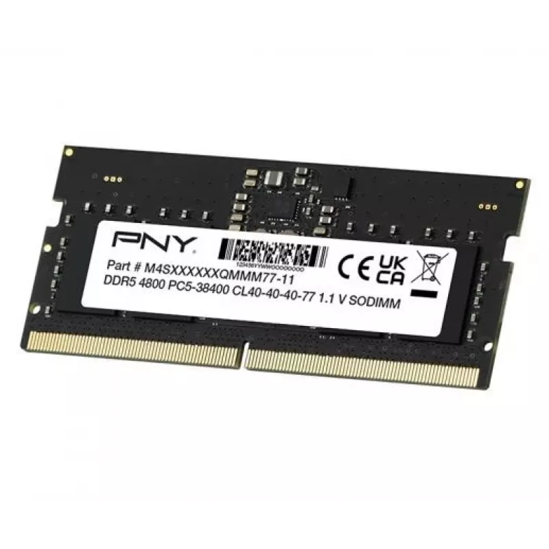 Pamäť pre notebook PNY DDR5 16GB SODIMM 4800