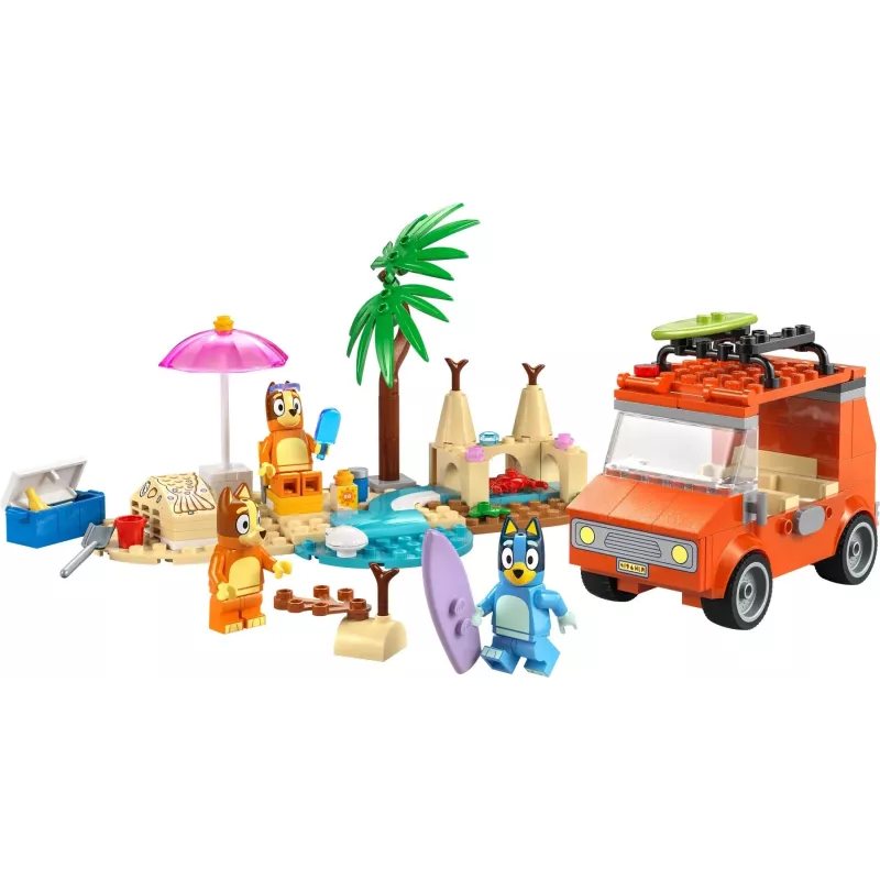 LEGO Bluey Modré auto Rodinný výlet 11202 — hracia sada pre fantazijné hranie