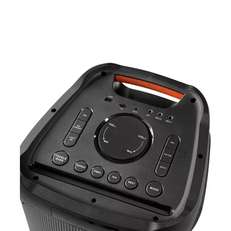 Karaoke systém Blaupunkt PB10DB 1000W káblový mikrofón LED displej