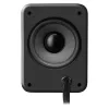 Defender V12 65212 počítačové reproduktory 2.1, 11 W, subwoofer 5 W, napájanie cez USB, LED podsvietenie, čierne, 115 x 130 x 223 mm