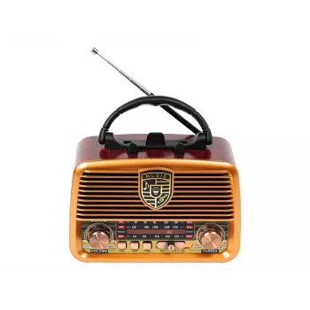 Analógové rádio BLOW RA10 AM/FM solárne 77-540 — AM/FM prijímač so solárnym panelom a záložnou batériou