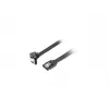 SATA III kábel LANBERG CA-SASA-13CU-0050-BK 0,5 m, SATA 7-pin na 7-pin, 6 Gbit/s, čierny