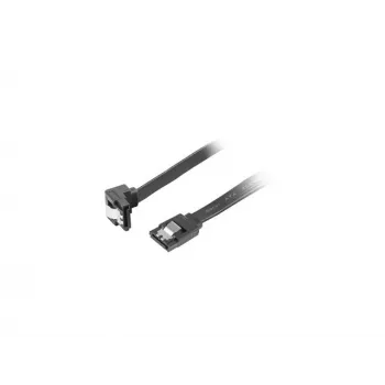 SATA III kábel LANBERG CA-SASA-13CU-0050-BK 0,5 m, SATA 7-pin na 7-pin, 6 Gbit/s, čierny