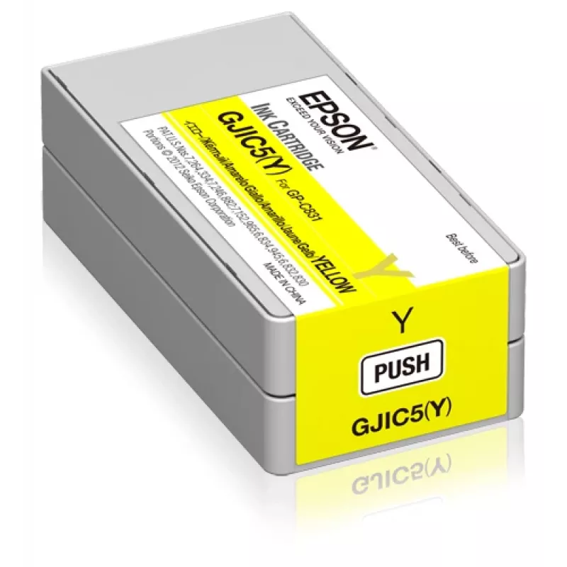 Epson GJIC5(Y): atramentová kazeta pre ColorWorks C831 (žltá) (MOQ=10)