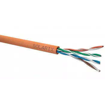 Kábel Solarix Twisted Pair CAT.5E UTP LSOHFR B2ca 305 m (SXKD-5E-UTP-LSOHFR-B2ca)
