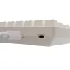 Káblová mechanická klávesnica White Shark Shinobi-2 (GK-004211) — US-layout, Red spínače, biela